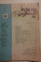 000 Vintage 1969 New York State Vacationlands Magazine Travel Bureau - $9.99