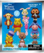 Winnie The Pooh Series 2-3D Foam Bag Clip Blind Bag - 24pc PDQ - $296.36 MXN