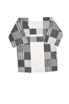 Vintage Hand Made Quilt Tunic Top Womens M Patchwork Wainwright Shirt - £25.32 GBP