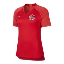 Nike Womens Canada 2019 Authentic Home Stadium Soccer Jersey Size S CQ3841-657 - $67.49