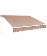 VEVOR Manual Retractable Awning, 8 x 7 ft Outdoor Patio Awning Retractab... - €231,94 EUR
