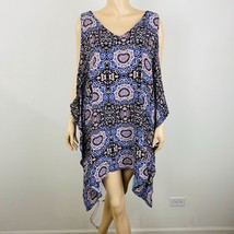 ASTR The Label Dress Bohemian Cold Shoulder Women&#39;s L Large Shift Dress - £24.06 GBP