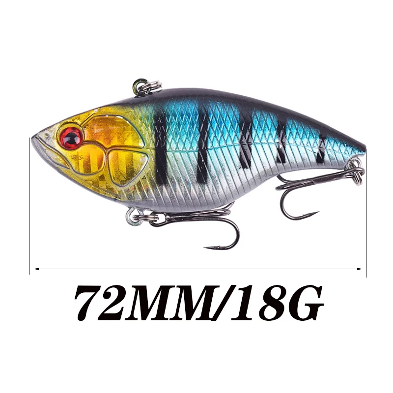 Sporting 1PC A Sinking VIB Fishing Lure 7.2cm 18g Lipless Crankbait Artificial H - £23.84 GBP