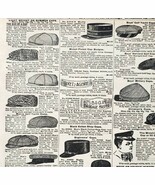 1900 Railroad Military Hats Advertisement Victorian Sears Roebuck 5.25 x 7&quot; - $29.50 CAD