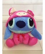 Disney Stitch Dressed as Pig hood Plush Doll. cute, rare item. Big Size - £39.33 GBP