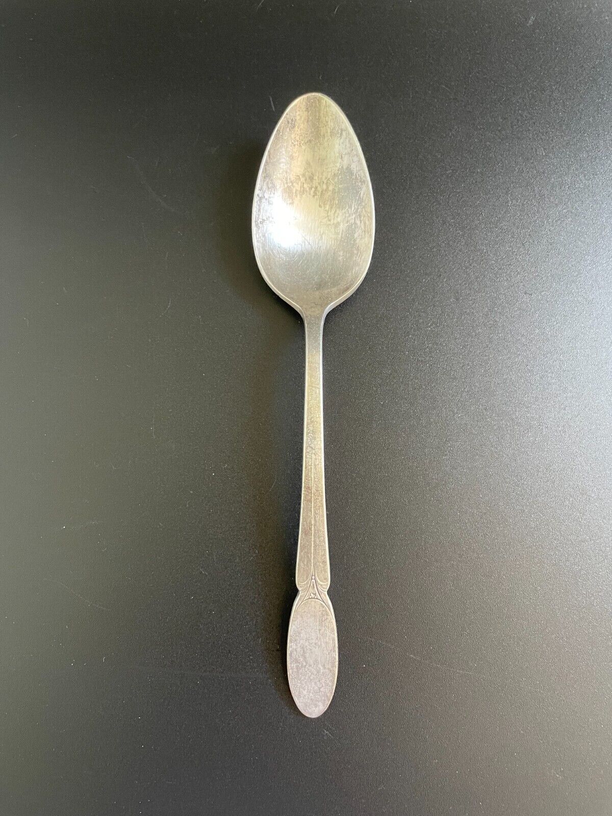 1847 Rogers Bros International Sylvia 1934 Silverplate 7⅜" Place Oval Soup Spoon - $9.95