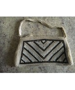 Vintage Circa 1960&#39;s Faux Pearl beaded evening bag/clutch purse - €8,27 EUR