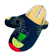 Flexus By Spring Step Cocktail Slipper Size 8 Shoe Lemon Slide Comfort - $39.99