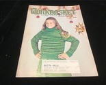 Workbasket Magazine December 1973 Girl&#39;s Ski Sweater, Angora Pill Box Hat - $7.50