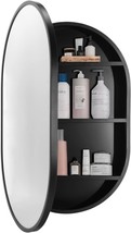 Movo 21 Inch X 31Inch Oval Medicine Cabinet Mirror Bathroom Wall Storage... - $389.93