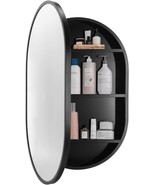 Movo 21 Inch X 31Inch Oval Medicine Cabinet Mirror Bathroom Wall Storage... - £308.08 GBP