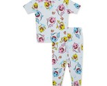 Baby Shark Toddler Girls&#39; Snug-Fit  2 Piece Pajama Set, White Size 18M - £13.48 GBP