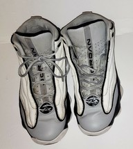 Nike Jordan Pro Strong Black Gray White Size 6y Basketball Shoes 407285-013 - £22.74 GBP