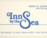 Inn By The Sea Vintage Business Card La Jolla California bc3 - $4.94