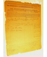 Vintage Pennsylvania Railroad Company Invoice July 14 1923 - £9.84 GBP