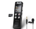 96Gb Digital Voice Recorder, Voice Activated Recorder With 7000 Hours Re... - $111.99
