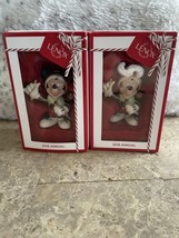 Lenox 2018 Merry and Bright Mickey Mouse Disney Showcase Christmas Ornament - £58.57 GBP