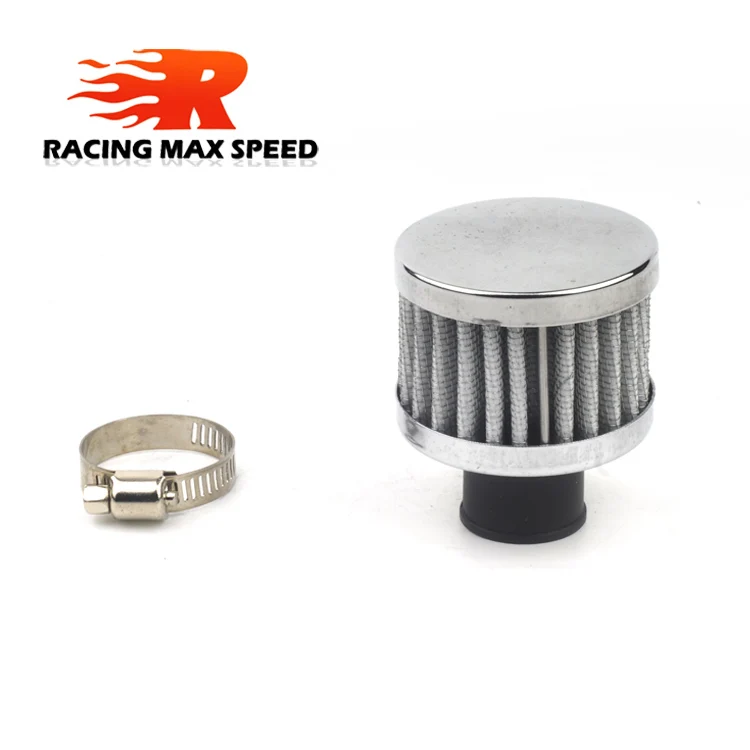 18mm Car Air Filter  Motorcycle Cold Air Intake High Flow Crankcase Vent Cover M - £103.73 GBP