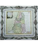 Israel, Palestine, map L. C. Desnos / M. Brion, 1767, La Judee ou Palest... - $95.61