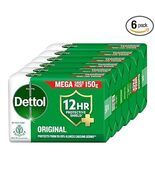 Dettol Original Bathing Soap Bar 150g (Pack of 6) FREE SHIPPING - $49.99