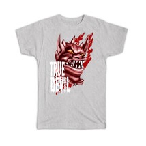 True Devil Ugly Monster : Gift T-Shirt For Halloween Party Decor Horror Horrible - £20.08 GBP