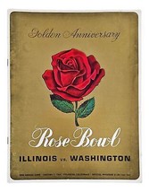 Illinois Contre Washington 1964 Rose Bol Officiel Jeu Programme - £30.64 GBP