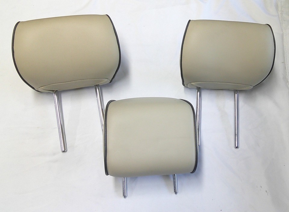 2011 LINCOLN MKZ REAR HEADREST HEAD REST SET LEATHER OEM FREE SHIPPING - $70.00