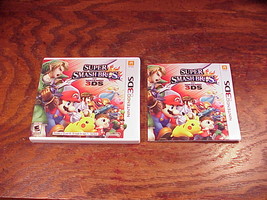Nintendo 3DS Super Smash Bros. Case and Instruction Sheet Only, No Game - $7.95