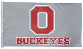 Ohio State Buckeyes Flag Licensed Wincraft - 3x5 Ft - £23.69 GBP