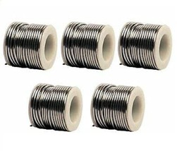 5Core 63-37 Tin Lead Rosin Core Solder Wire for Electrical Soldering 5 Pcs - £12.52 GBP