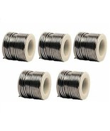 5Core 63-37 Tin Lead Rosin Core Solder Wire for Electrical Soldering 5 Pcs - £12.50 GBP