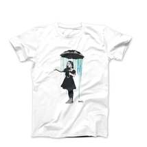 Banksy Nola Girl with Umbrella (2008) Street Art T-shirt - $28.00+