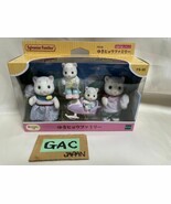 SALE Sylvanian Families Snow Leopard Family FS-55 EPOCH Calico Critters ... - $35.99