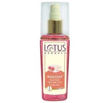Lotus Herbals Rosenstein Rose Blätter Gesichtshaut Toner 100 ML Face Haut Körper - £15.70 GBP