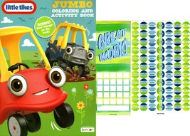 Little Tikes - Jumbo Coloring &amp; Activity Book 80 pages + Award Stickers  - £5.58 GBP