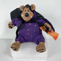 Russ Berrie Li&#39;l Treaters Creeps Shelf Sitter Halloween Vampire Bear #2968 Tags - £13.22 GBP