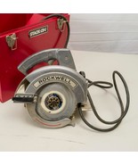 Vintage Rockwell 6 3/4&quot; Circular Saw Model 346 with Case - £190.76 GBP