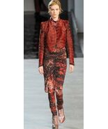 Helmut Lang Runway Sample Lasercut Ponyhair Leather Bolero Jacket Fever ... - €308,26 EUR