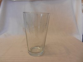 New Mexico Softball Logo Pint Glass Clear with White 5.75&quot; Tall - $23.75