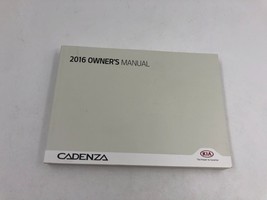 2016 Kia Cadenza Owners Manual OEM A03B19079 - $17.99