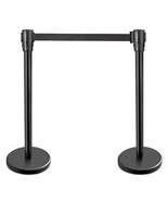 New Star Foodservice 54590 Stanchions, 36-Inch Height, 6.5-Foot Retracta... - £56.12 GBP