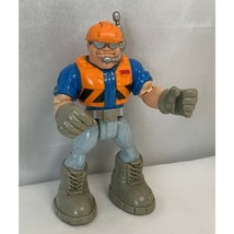 Rescue Heroes Rip Rockefeller Construction W/O Pack 1998 Fisher-Price #7... - $8.50