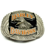 Harley Davidson Made in Milwaukee Belt Buckle Baron H406 1991 Rare Vintage - £154.78 GBP