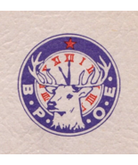 2 Cards 1955 The Benevolent and Protective Order of Elks Life Membership... - $47.48 CAD