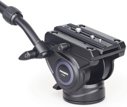 Strong Tripod Fluid Head-Innorel F80 Drag Pan Cameras Video Fluid Head With 1/4 - £78.27 GBP