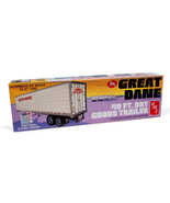 AMT Great Dane 40ft. Dry Goods Semi Trailer 1:25 Scale Model Kit New in Box - £39.11 GBP