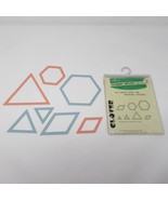 Clover Patchwork Templates Triangle Hexagon Parallelogram 7 pieces - £6.32 GBP