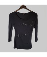 Venus Womens Top Small with Sequence Black - £9.92 GBP