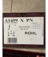 ROHL A1459XPN  POLISHED NICKEL - $882.89 CAD
