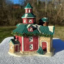 Round Barn Lighted Building - Downhome Christmas Holiday Village  - 1994 - $24.75